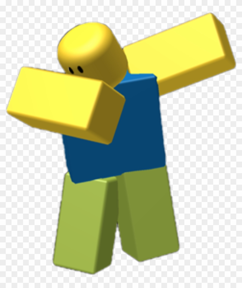 #noob #roblox #dab - Dabbing Roblox Clipart