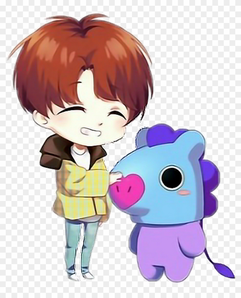 Jhope & Mang J Hope Bt21 Character - Mang And J Hope Clipart