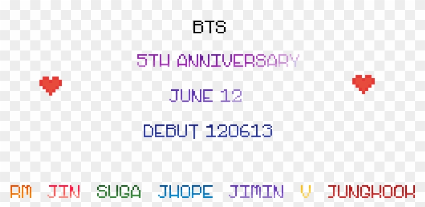 5th Anniversary X - Parallel Clipart