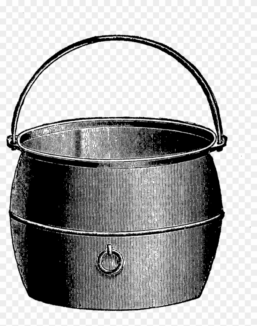 This Digital Cauldron Clip Art Is Perfect For Your - Storage Basket - Png Download #2279547