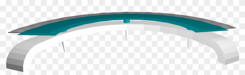 Scifi Glass Table - Png Sci Fi Desk Clipart