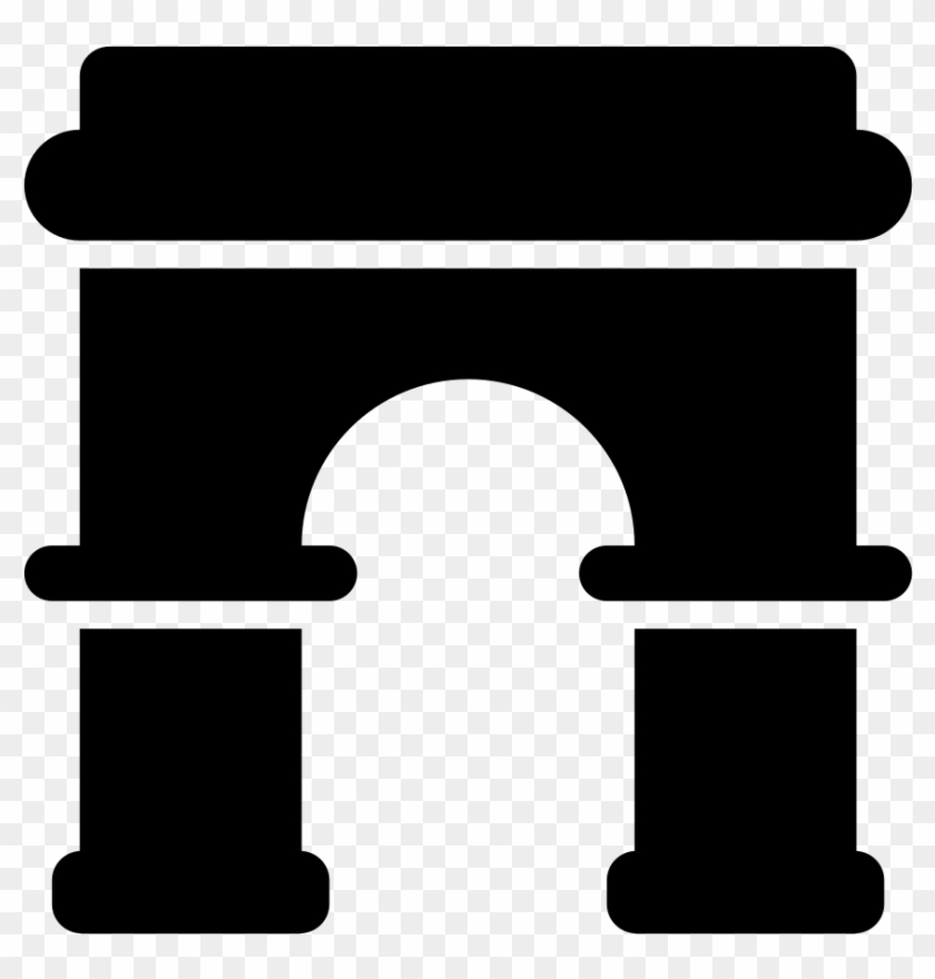 File - Noun Project - Arch - Svg - Triumphal Arch Clipart #2279631