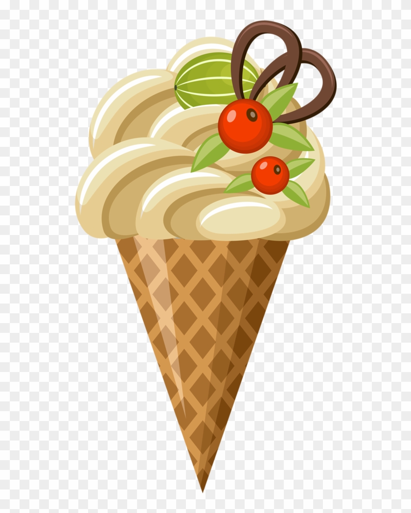 Фото, Автор Soloveika На Яндекс - Ice Cream Cone Png Clipart #2279978