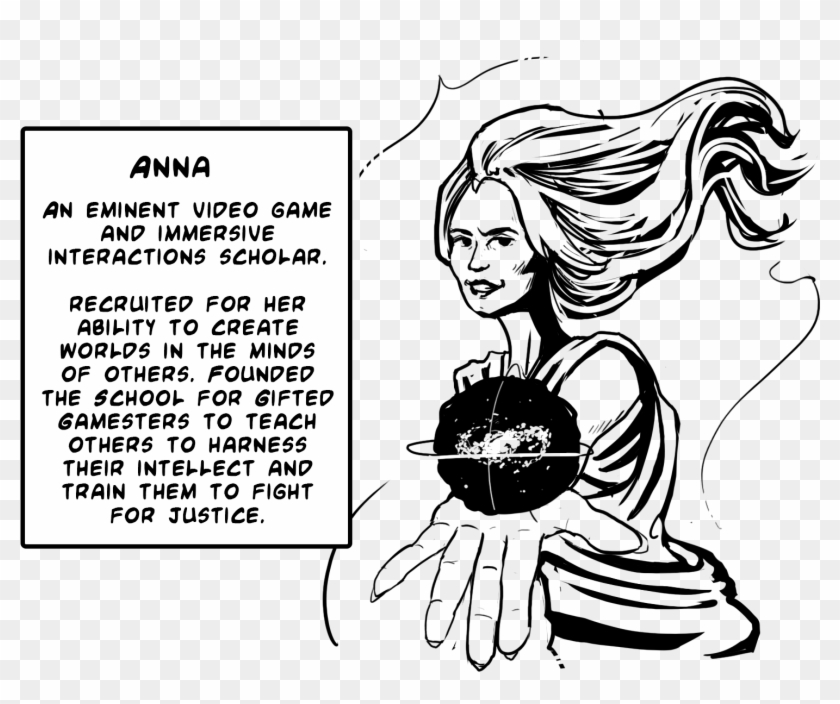 Anna - Cartoon Clipart