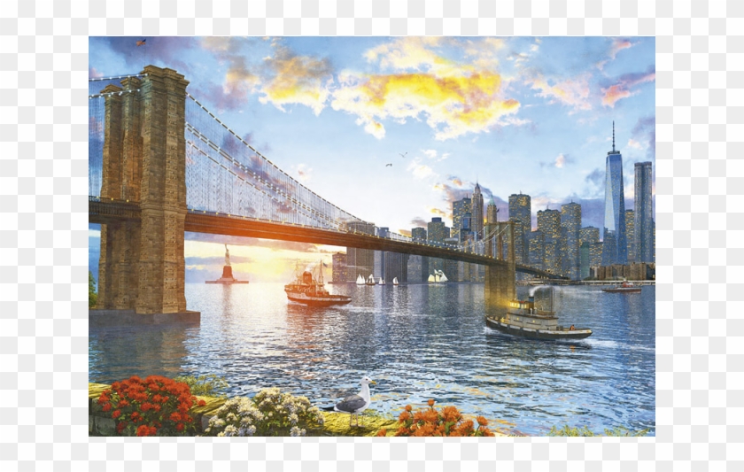 Brooklyn Bridge - Quebra Cabeça 4000 Peças Clipart