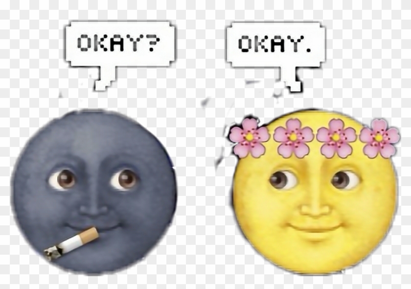 #freetoedit #emotions #emoji #emojiselfie #emojiart - Cara De Luna Llena Clipart #2280470