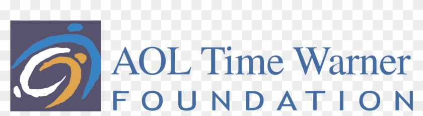 Aol Time Warner Foundation Logo Png Transparent - Aol Time Warner Company Logo Clipart