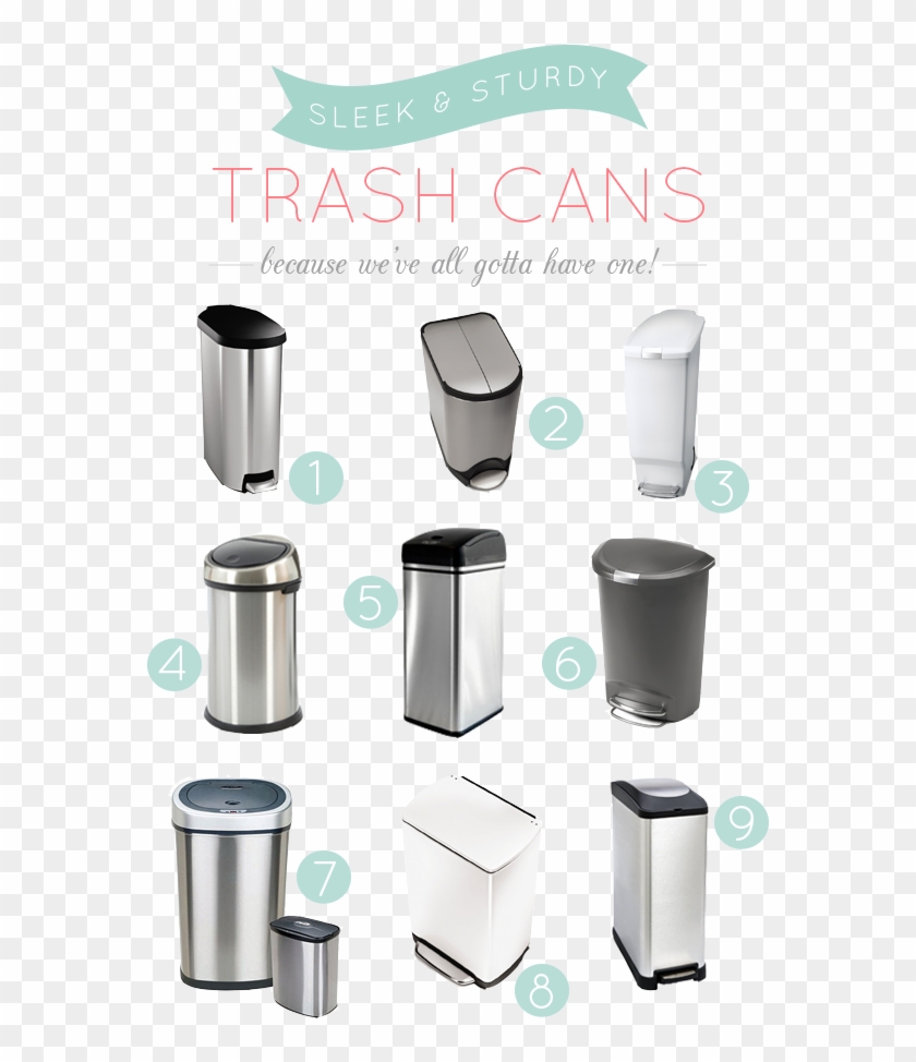 Simplehuman 45l Slim Step Can Clipart