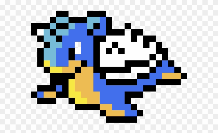 Lapras - Pixel Art Pokemon Lapras Clipart #2281935