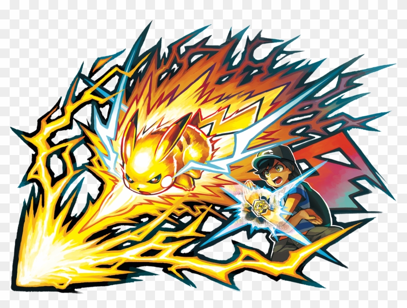 Z Moves Are A New Element That Has Been Introduced - Pokemon Z Moves Clipart #2282087