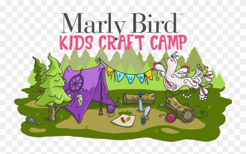 Marly Bird™ Kids Craft Camp - Illustration Clipart #2282120