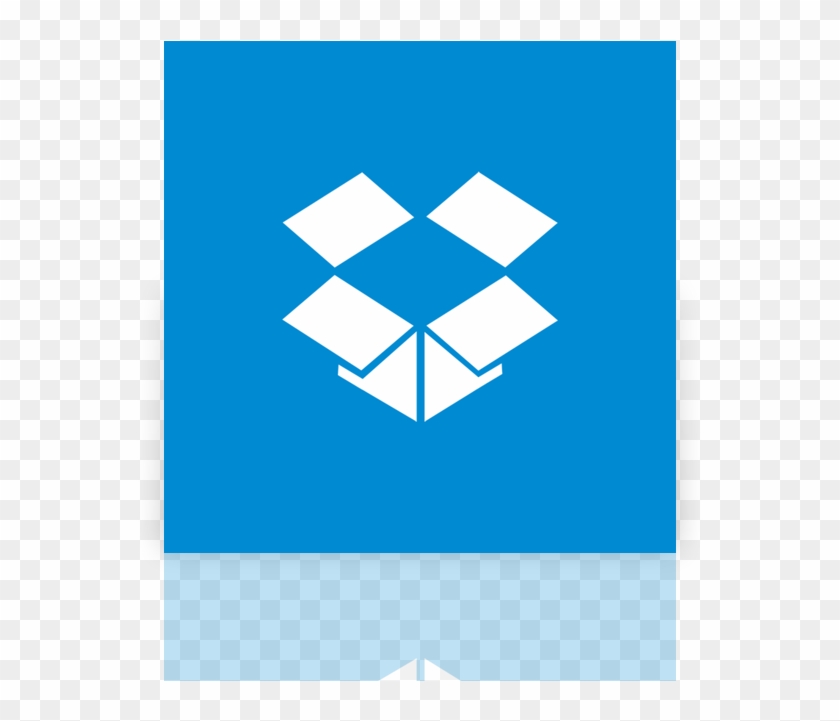 Dropbox Mirror Icon, Thumb - Dropbox Folder Icon Png Clipart #2282201