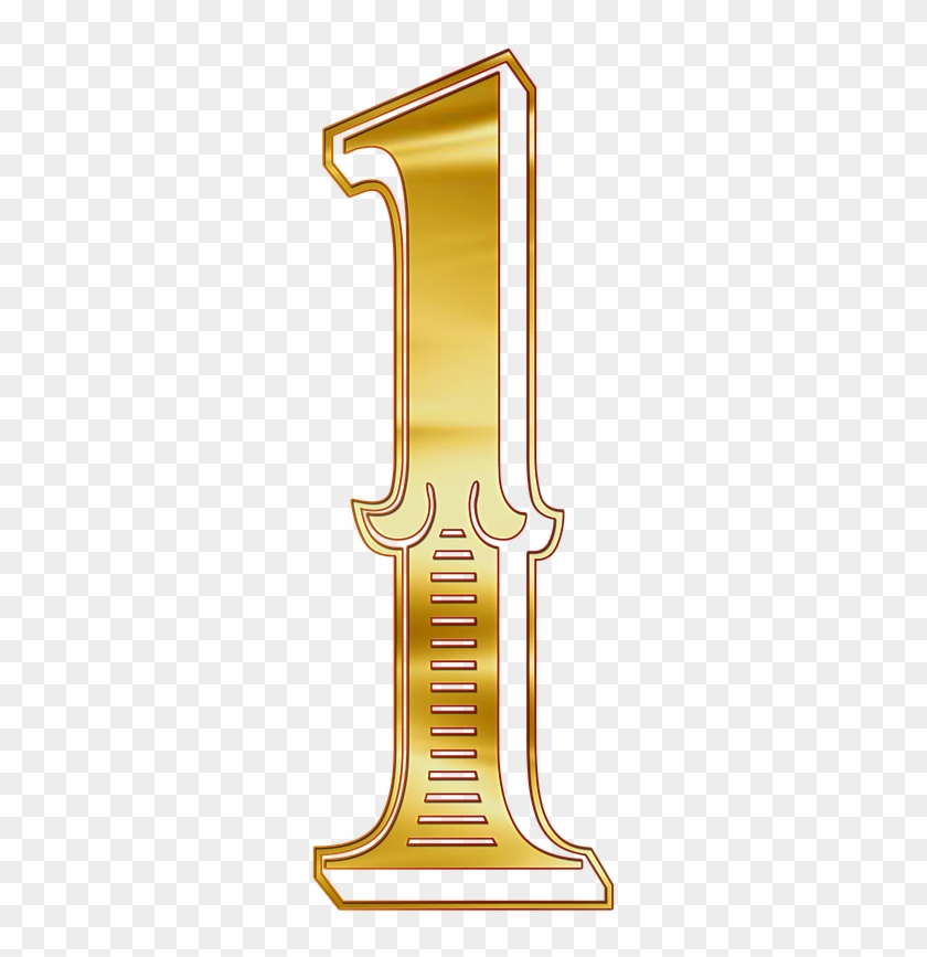 905 X 1280 3 - Numero 1 Dourado Png Clipart #2282521