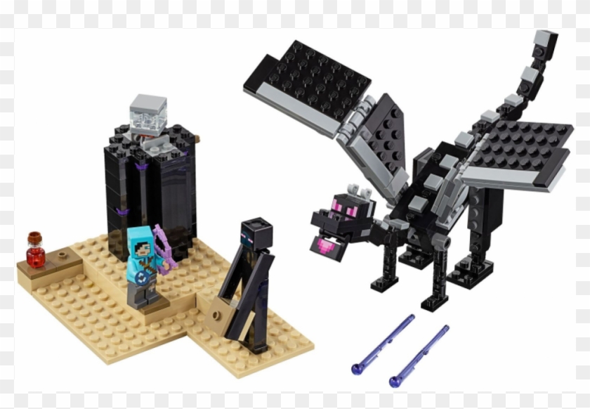 Lego Minecraft The End Battle Clipart #2282637