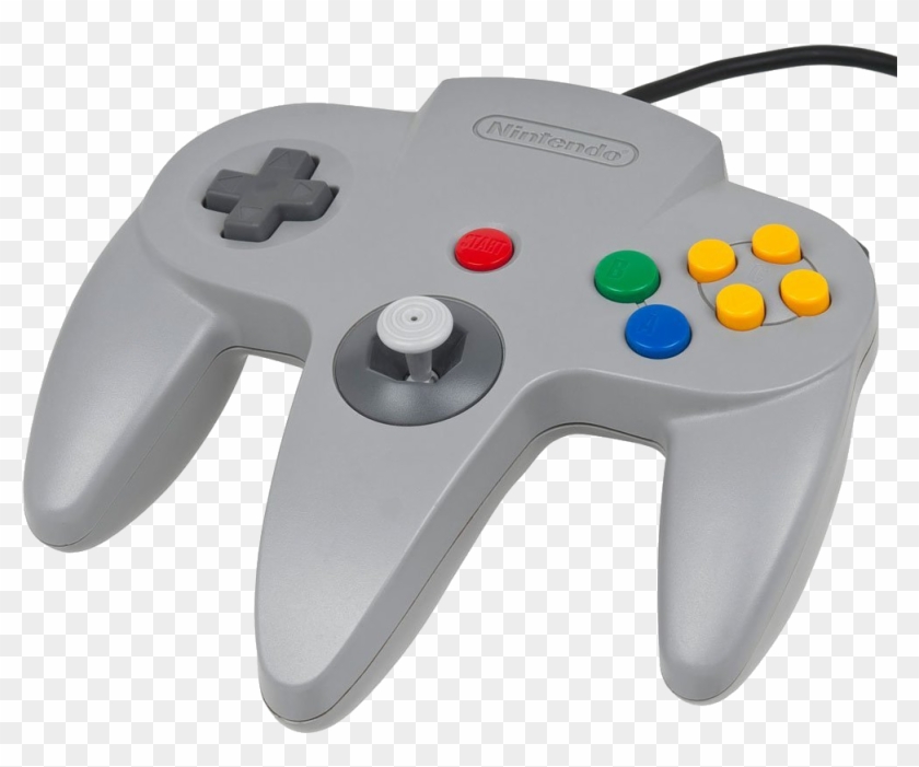 Nintendo 64 Grey Controller - N64 Controller Clipart #2283213