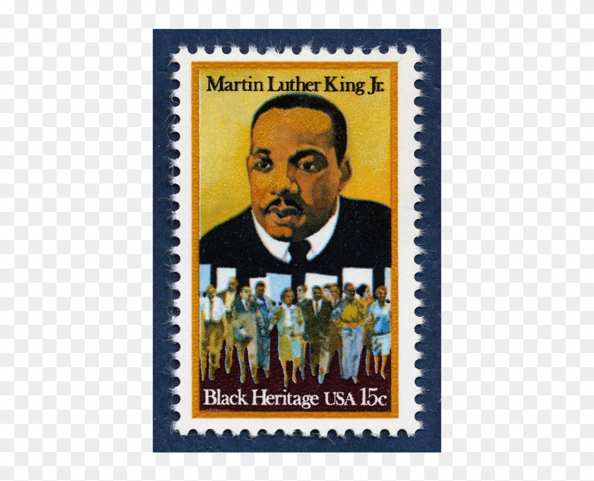 Martin Luther King Jr - Black Heritage Stamp Martin Luther King Clipart