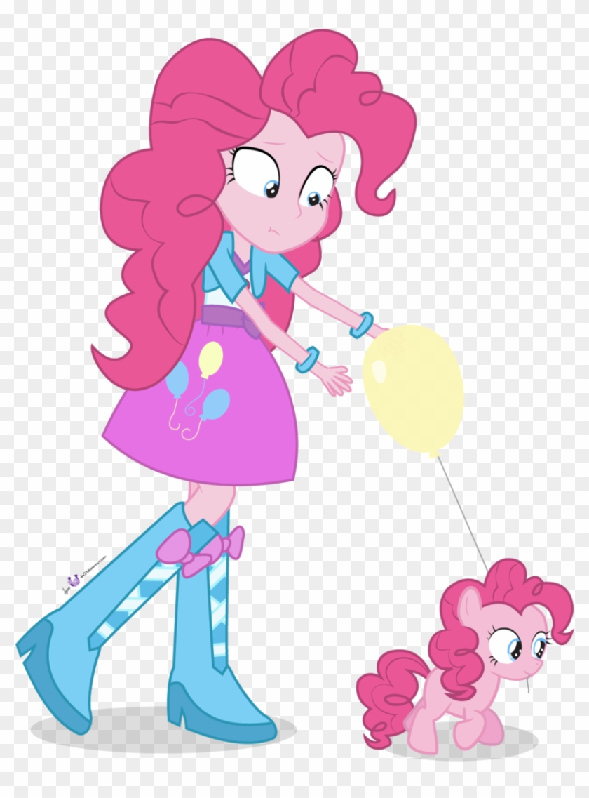 Pony And Eguestrian Girl Pinkie Pie Wallpaper Wpt7607915 - My Little Pony And Equestria Girls Pinkie Pie Balloon Clipart #2283451