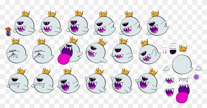 Luigi's Mansion King Boo Png Clipart #2283675