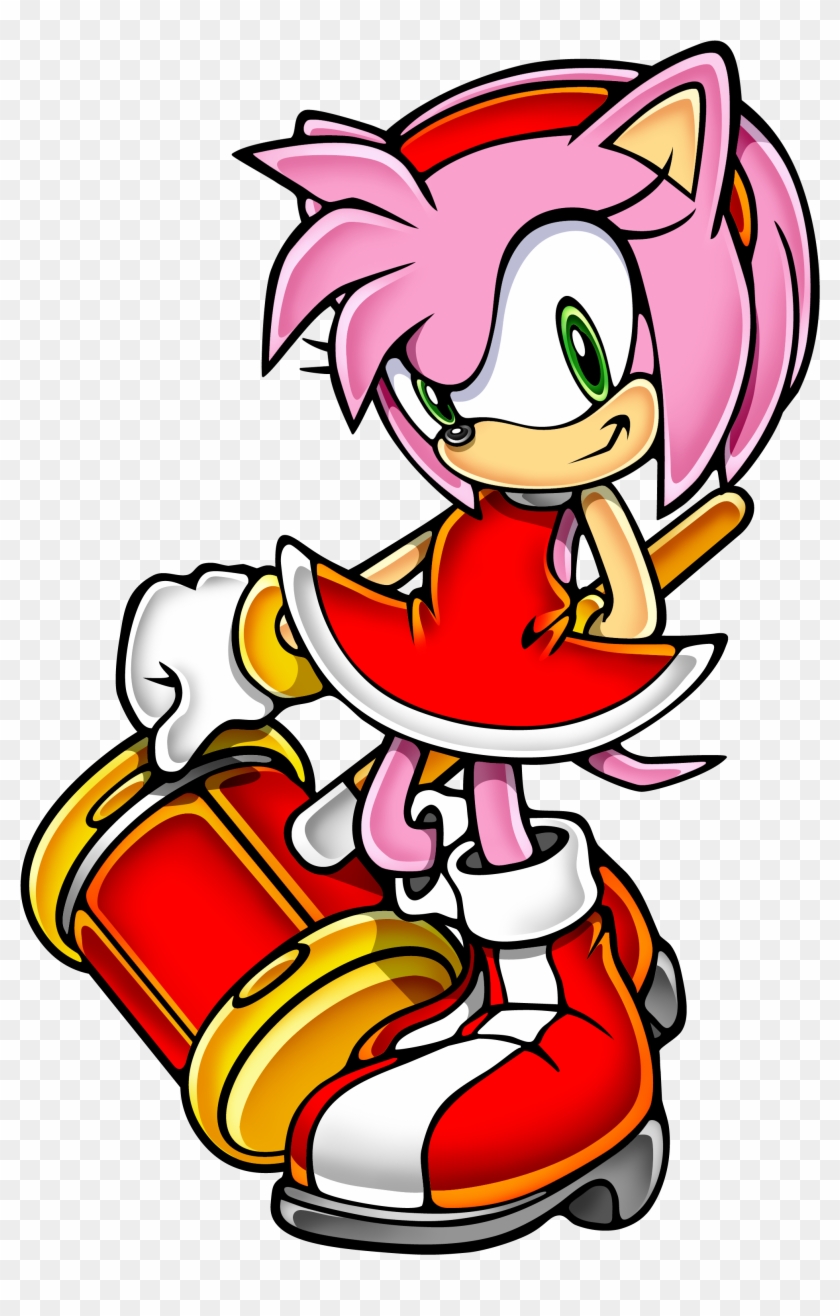 Advance Amy - Sonic Advance Amy Rose Clipart #2283789
