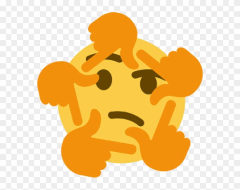 Znalezione Obrazy Dla Zapytania Thinking Emoji Meme - Face Emoji Thinking Meme Clipart