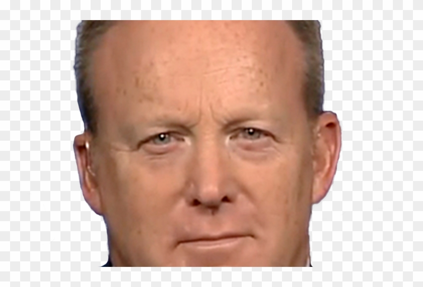 Someone Make Big Head Small Face Meme Of Sean Spicer Clipart