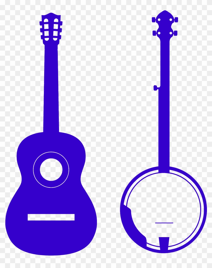 Banjoandguitar - Musical Instruments Vector Guitar Clipart #2284500