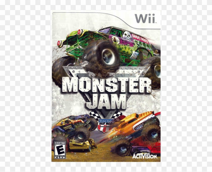 Monster Jam Games - Monster Jam Wii Game Clipart #2284904