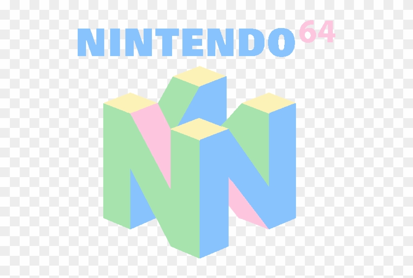 Nintendo N64 Nintendo 64 Retro Pastel Aesthetic Vaporwave - Nintendo 64 Aesthetic Transparent Clipart