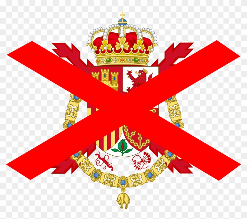 No Spanish Monarchy - Spanish Coat Of Arms Transparent Clipart