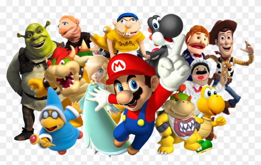 Sml Movies Supermariologan Wiki Fandom Powered By - Super Mario Logan Characters Clipart