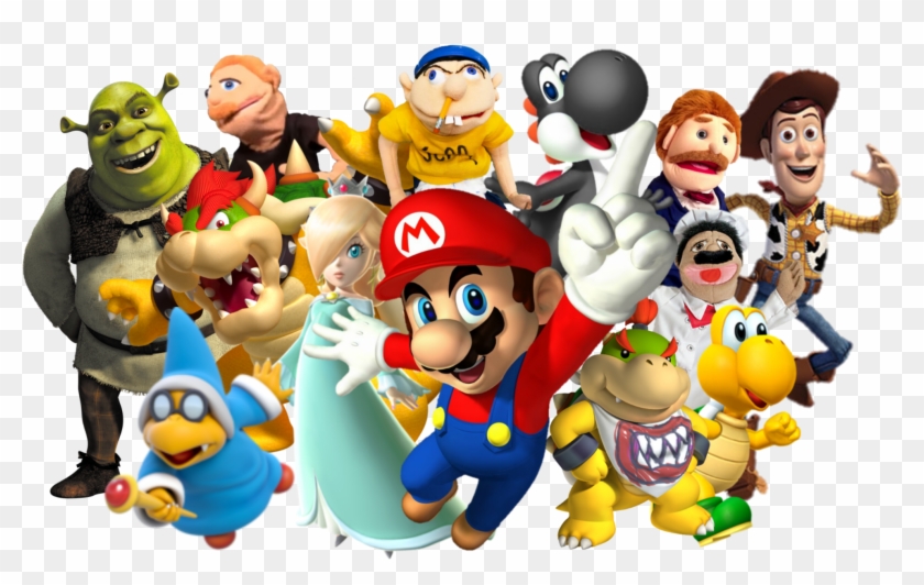Sml Movies Supermariologan Wiki Fandom Powered By - Super Mario Logan Characters Clipart #2285506