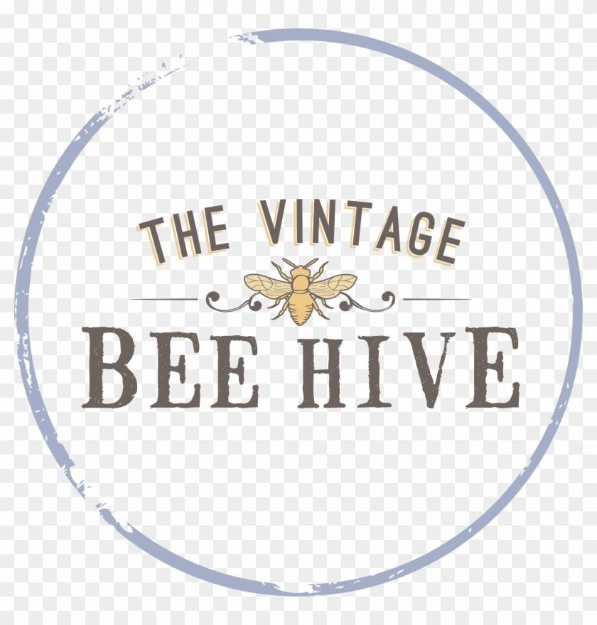The Vintage Bee Hive - Circle Clipart