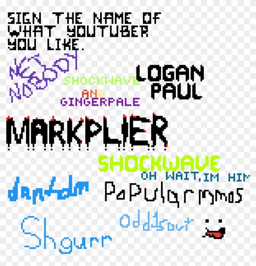Shockwave And Gingerpale - Calligraphy Clipart #2285617