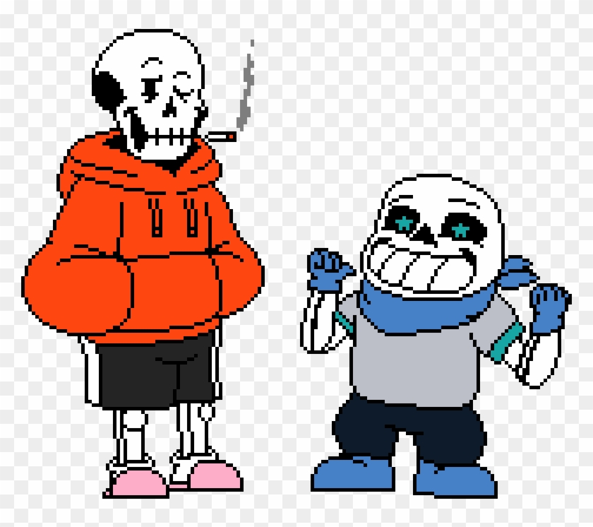 Fanonswap Skelebros Because I - Undertale Skelebros Aus Clipart #2285682