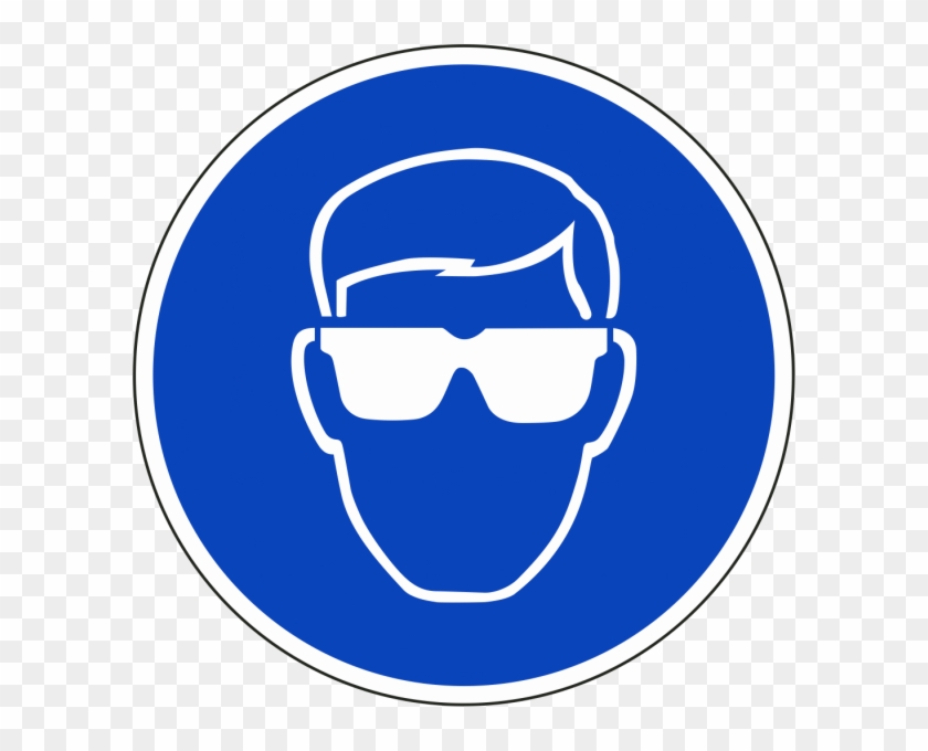Protective Eye Personal Equipment Protection Safety - Eye Protection Must Be Worn Clipart #2286201