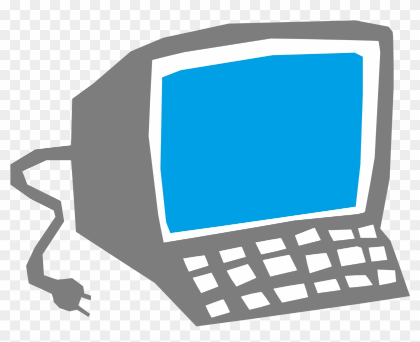 Cartoon On Computers - Computer Nerd Valentines Day Clipart