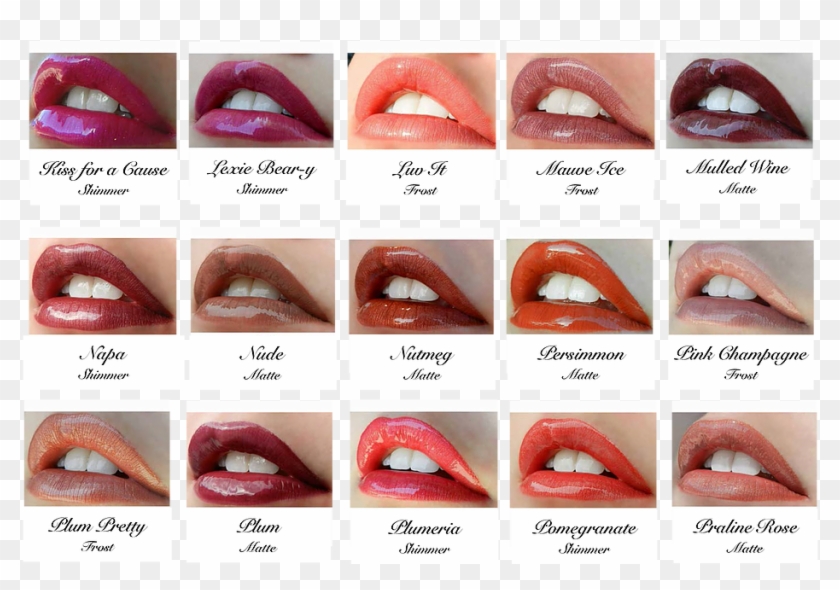 Lipsense Colours $36 - Lip Gloss Clipart