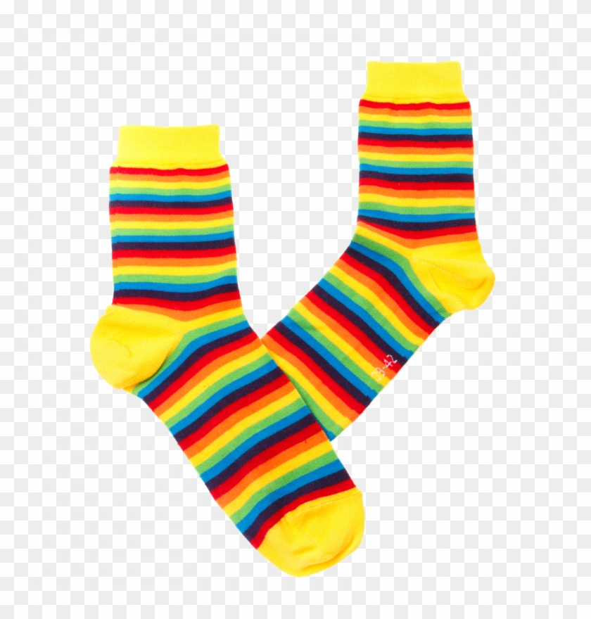 Lunanay Com - Rainbow Socks Transparent Png Clipart #2286795