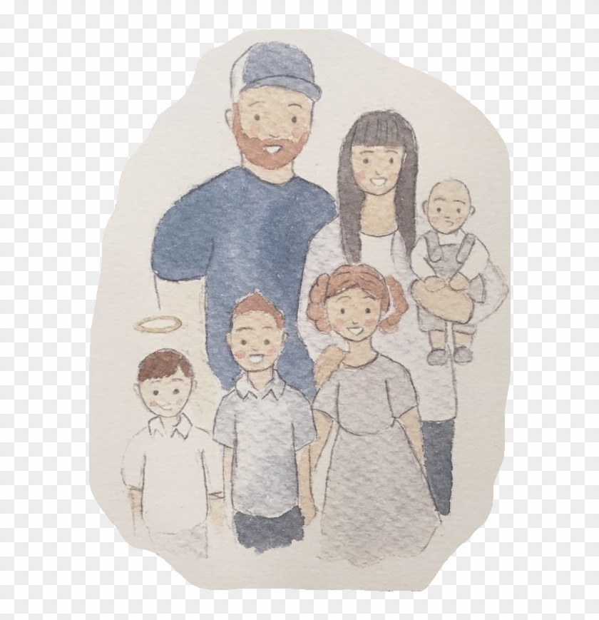 The Sorensen Six - Family Clipart #2286857