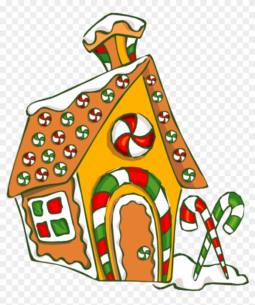 Build A Gingerbread House Quarryville Library Clipart - Transparent Gingerbread House Clipart - Png Download #2286942