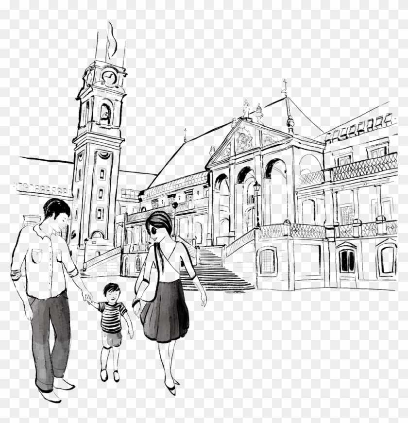 Headed North In Portugal, Tivoli Opens Its First Hotel - Sketch Clipart #2286981