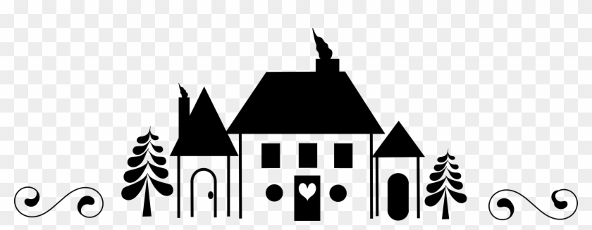 A Gingerbread House Cabin In Winter The Gingerbread Clipart