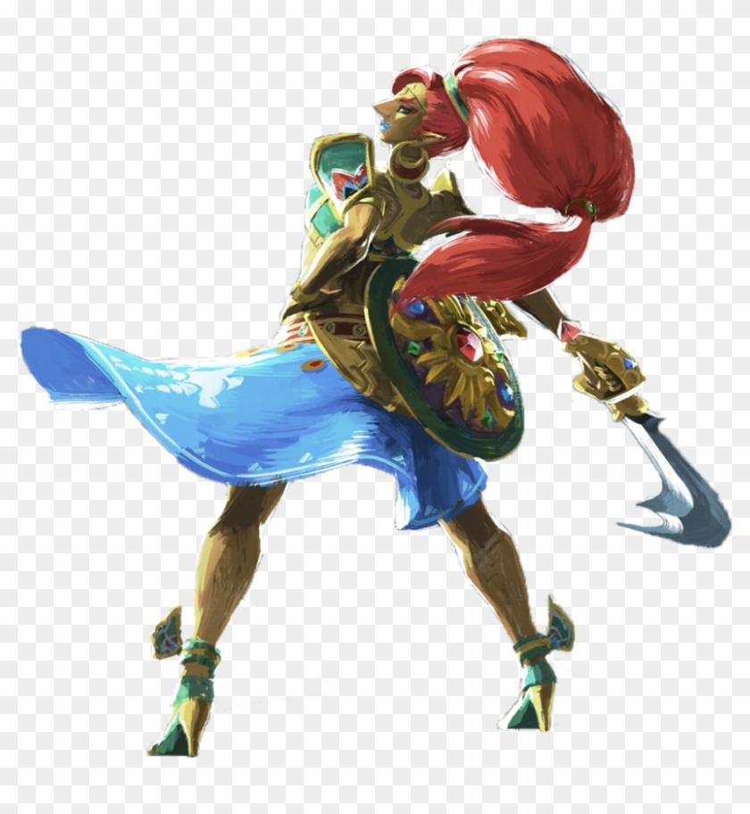 The Legend Of Zelda Who's Your Favorite Character In - Urbosa Breath Of The Wild Png Clipart