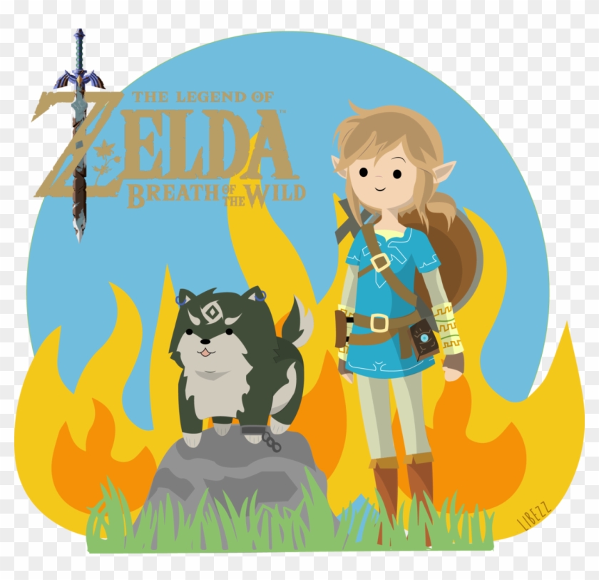 Load 5 More Imagesgrid View - Link Botw Wolf Link Clipart