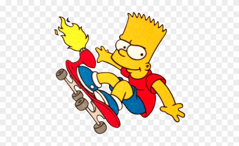 Bart Simpson Gif Png Clipart #2288201