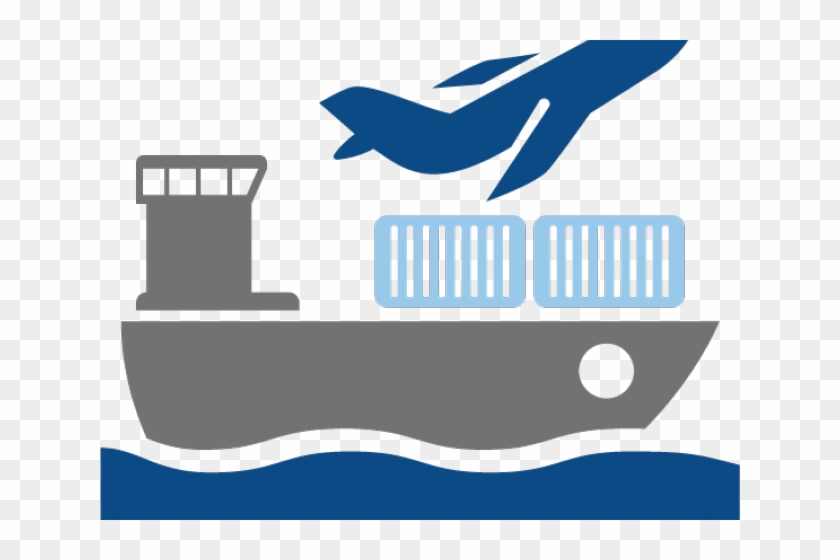 Battleship Clipart Barko - Air Freight Clipart - Png Download