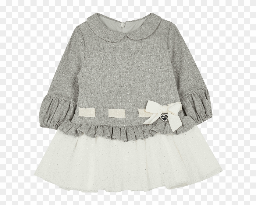 Gray Sparkly Tutu Dress Clipart #2288911