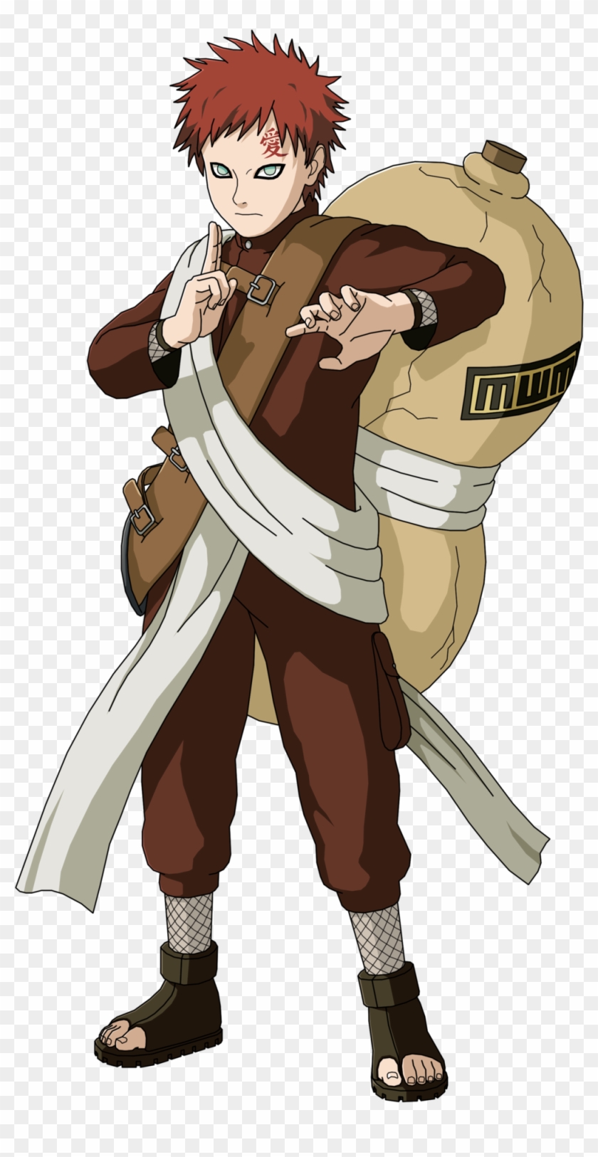 Gaara Png - Gaara Part 1 Clipart #2288956