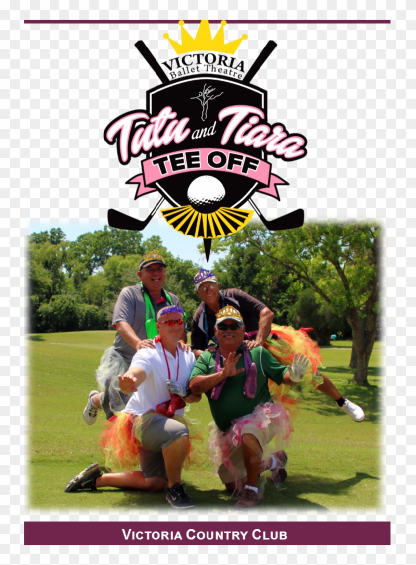 Tutu And Tiara Tee-off Golf Tournament Clipart #2289184