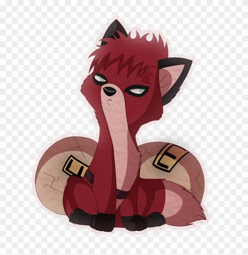 Gaara Of Suna Achtergrond Titled Foxy Gaara Clipart #2289218